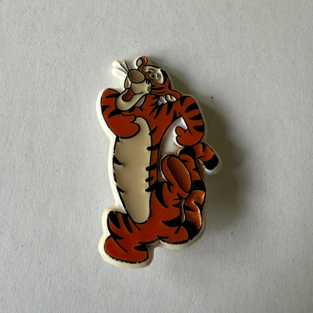 Vintage Disney Tigger Lapel Pin Monogram Products USA Winnie the Pooh Brooch 2"